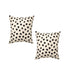A picture of an IKEA Cushion covers, off-white/dot pattern black 20523828