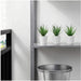 Digital Shoppy IKEA Artificial Succulent Plant with EVA Plastic,  (Green, 2 Pieces)