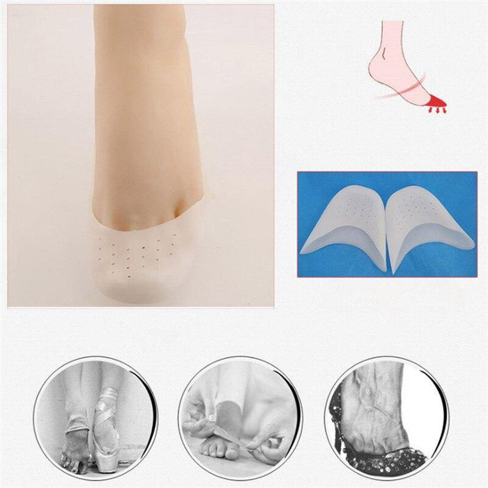 Digital Shoppy 2PCS Free Shipping Silicone Gel Toe Soft Ballet Pointe Dance Shoes Pads Foot Care Protector Foot Care Tools --FREE SHIPPING - digitalshoppy.in