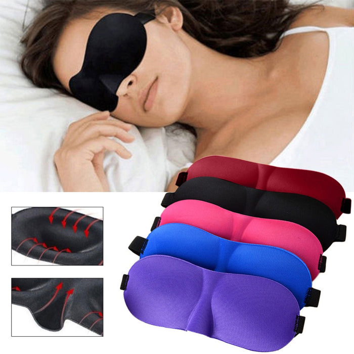 A Lightweight Eye Mask perfect for use at home or while traveling.