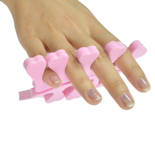 Digital Shoppy  2pcs Soft Foam Sponge Toe Separator Finger Separator Nail Art Tools Feet Care Manicure Pedicure -Free Shipping - digitalshoppy.in