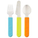 Digital Shoppy IKEA Grip Friendly Baby Spoon Fork Knife Cutlery Set 70158191 design durable feeding baby easy to grip