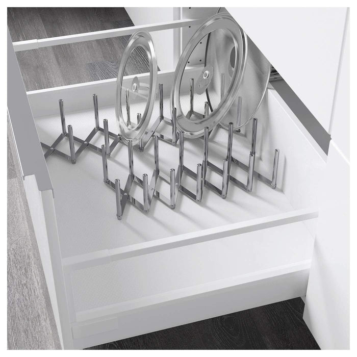 Digital Shoppy IKEA Pot Lid Organizer - Stainless Steel (1), online, price, Keep your pot lids in place with IKEA's Stainless Steel Pot Lid Organizer.  40164075 