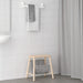 Digital Shoppy IKEA Towel Rack with Suction Cup, White - digitalshoppy.in