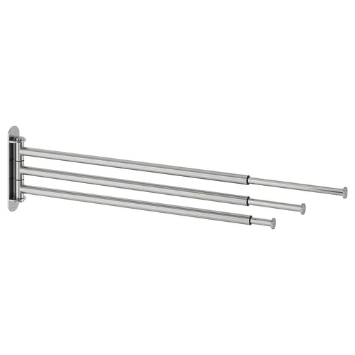 Digital Shoppy IKEA Towel Holder Stainless Steel - 3 Bars - digitalshoppy.in