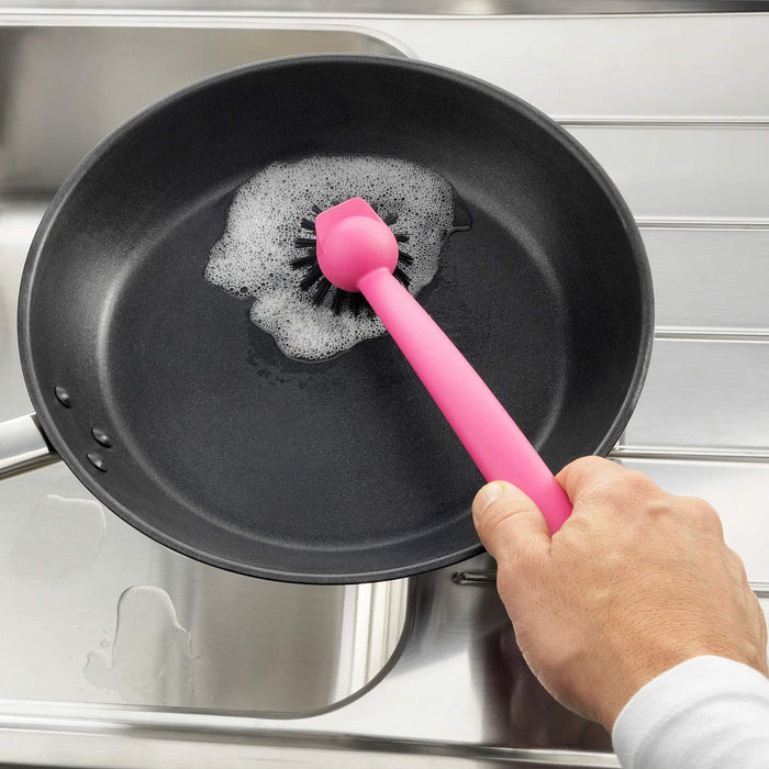 Digital Shoppy IKEA Dish Washing Brush - Grey Practical Tough Messes Cleaning efficient Durable digital shoppy 20407819 00407815 60407817
