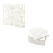 Digital Shoppy IKEA Napkin holder, white, 16x16 cm with 150 Paper napkins, white30x30 cm