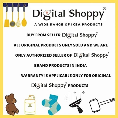 Digital Shoppy IKEA Shelf Unit, White, 36x23x100 cm (14 1/8x9x39 3/8") - digitalshoppy.in
