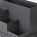Digital Shoppy IKEA Desk Organiser, Black, 18x17 cm (7x6 ¾") - Efficient black desk organiser from IKEA, perfect for small spaces and cluttered desks , digitalshoppy.in