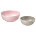 Digital Shoppy IKEA Bowls - Set of 2 (Pink, Beige) , ceramic-bowls-stoneware-bowl-rounded-sides-with-lids-digital-shoppy-60375289