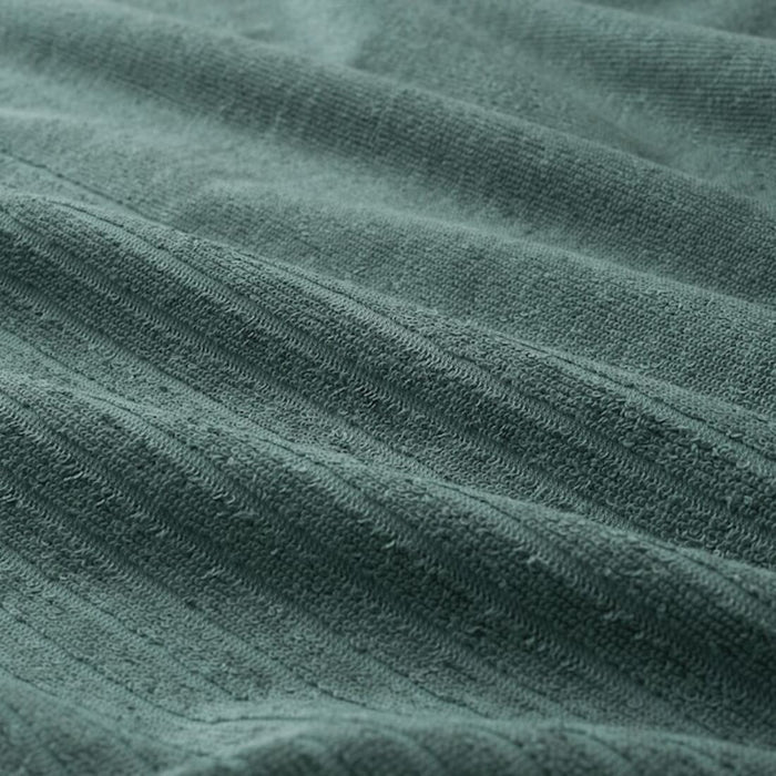Digital Shoppy IKEA Washcloth, grey-turquoise, 30x30 cm (12x12 ") 40488046 soft stripes skin absorb dry low price