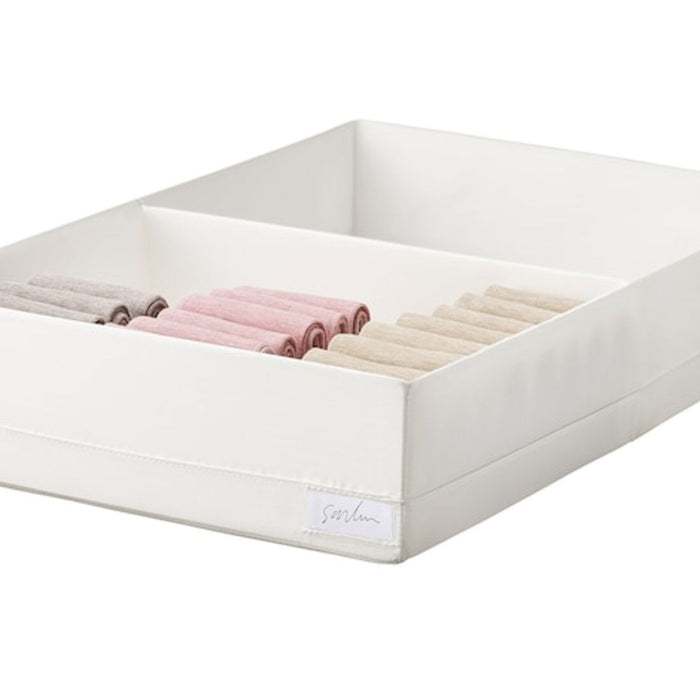 A box with a compartment, perfect for storing clothes it accommodates more clothes and lightweight and compact design 10474442