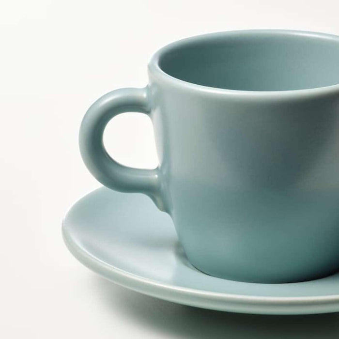 The smooth surface of the cups and saucers is easy to clean and maintain, even with frequent use        60481826