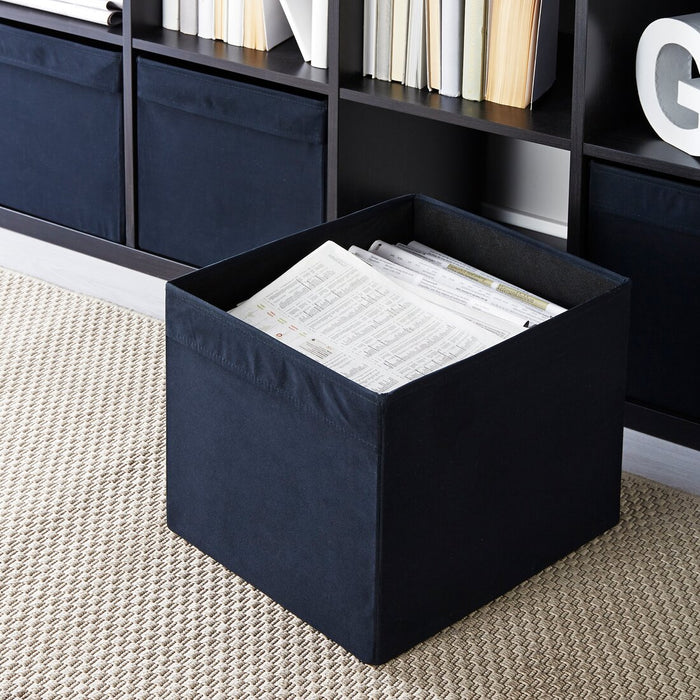 Polyester box by IKEA, ideal for organizing  books 10219282 