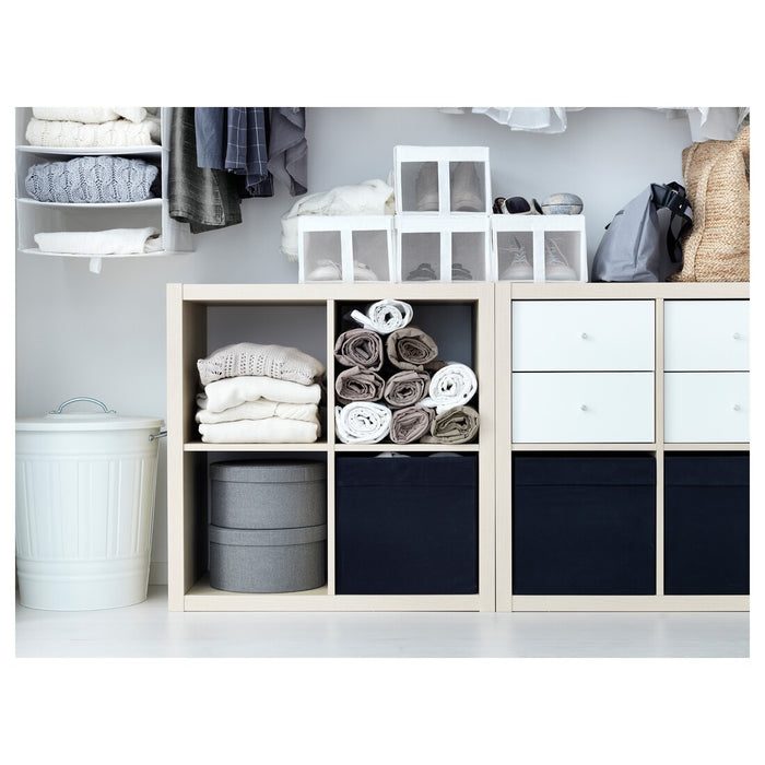 IKEA polyester storage box, perfect for decluttering and organizing any room in the house 10219282 