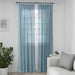 Digital Shoppy IKEA Sheer Curtains, 1 Pair, Blue, 140x300 cm (55x118 ) 50506016