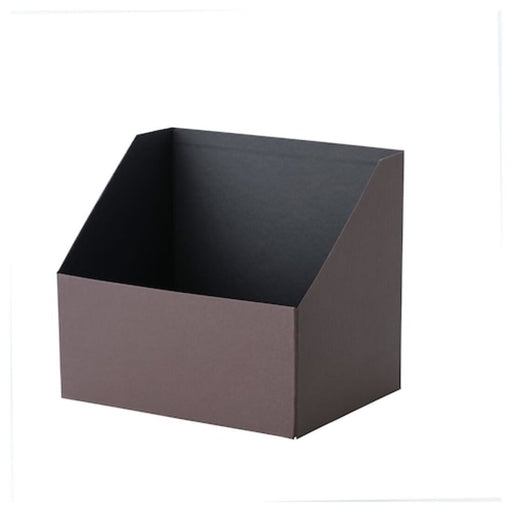 Digital Shoppy IKEA Storage box, dark brown, 25x35x30 cm, Practical and stylish dark brown storage box from IKEA, measuring 25x35x30 cm, ideal for storing items.  (9 ¾x13 ¾x11 ¾ ") 60476764
