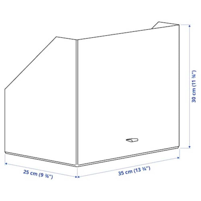 Digital Shoppy IKEA Storage box, dark brown, 25x35x30 cm , A convenient and stylish dark brown storage box, measuring 25x35x30 cm, perfect for decluttering your space. (9 ¾x13 ¾x11 ¾ ") 60476764