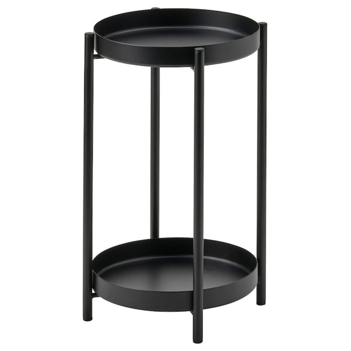 Digital Shoppy IKEA Plant stand, in/outdoor black, Make a statement with IKEA's black plant stand, designed for in/outdoor use. It's chic, minimalist and perfect for elevating your indoor and outdoor plants.  90486653