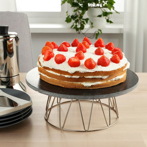ARV BROLLOP IKEA GLASS CAKE STAND PLATE CLEAR DOME COVER LID PIE PASTRIES  CHEESE | eBay