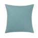 A simple yet elegant cushion cover in solid Grey-Turquoise, crafted from durable and easy-to-clean materiale- 00495237