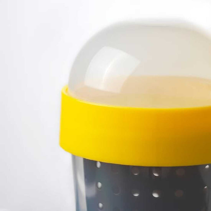 Digital Shoppy snack container, grey/yellow, 300 ml. 60508963