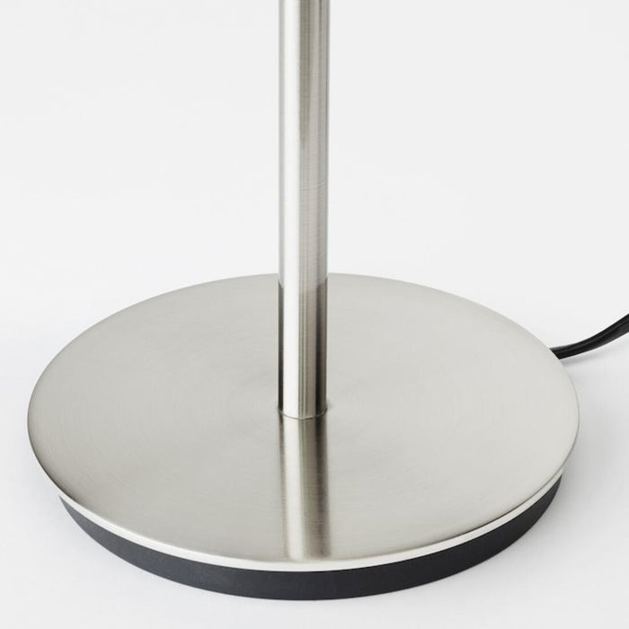 Digital Shoppy IKEA Lamp Shade with Table lamp Base Nickel-Plated, 30 cm (12 ")60405955