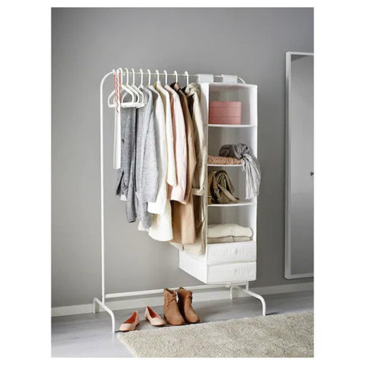 Digital Shoppy IKEA, Clothes rack, white99x152 cm (39x59 7/8 ").clothes drying rack, storage, for bedroom, 8017943