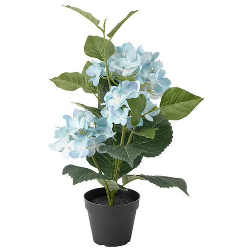 Digital Shoppy IKEA Artificial potted plant, in/outdoor/Hydrangea blue, 12 cm (4 ¾ ")natural-looking-artificial-plants- pot -and-trees-indoor-for-home, digital-shoppy, 30506499