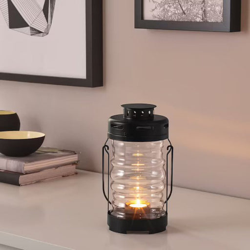 IKEA Lantern for Tealight Candles placed on a table