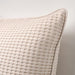 Close-up of a textured IKEA cushion cover