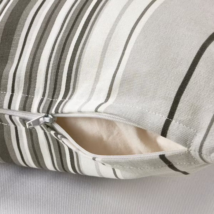  A closeup image of ikea cushion cover hidden zipper makes the cover easy to remove-20513631