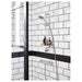 Digital Shoppy "A shower with IKEA's chrome-plated shower shelf holding a razor and shaving cream-digital-shoppy-70328527
