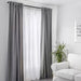 Digital Shoppy IKEA Sheer curtains, 1 pair, 140x250 cm (55x98 ")-ikea-curtain-window-curtain-online-designer-curtain-online-plain-curtains-curtains-for-home-curtains-with-tie-digital-shoppy-20172203