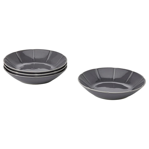  IKEA Deep Plate, Stoneware Grey, 23 cm  ikea deep plate deep plates for pasta deep plates ceramis deep plates online  price digital shoppy 50505639