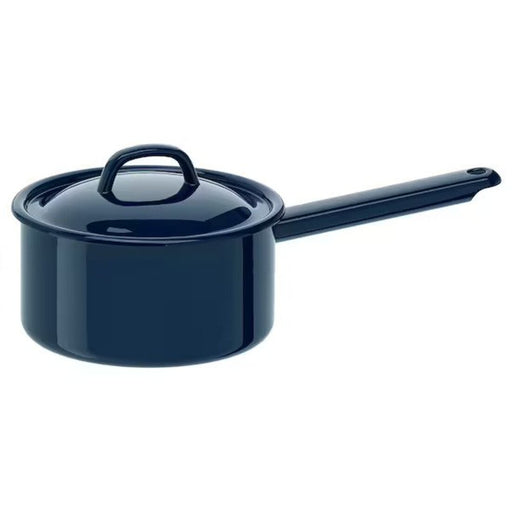 IKEA saucepan with lid, made of durable material for long-lasting use