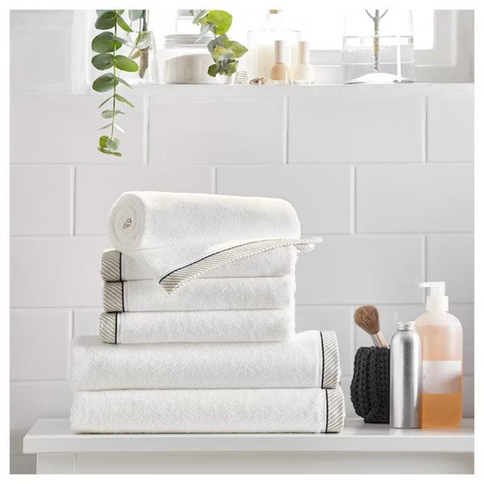 Digital Shoppy IKEA Hand towel, white, 40x70 cm (16x28 ")-ikea-india-towels-cotton-bath-towel-ikea-face-towels-cheap-bath-towel-bath-towel-online-for-women-for-kids-for-men-digital-shoppy-90405204
