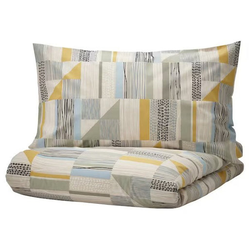 Digital Shoppy IKEA Duvet cover and pillowcase, multicolour150x200/50x80 cm (59x79/20x32 ") 90512124 bedroom design set lightweight online