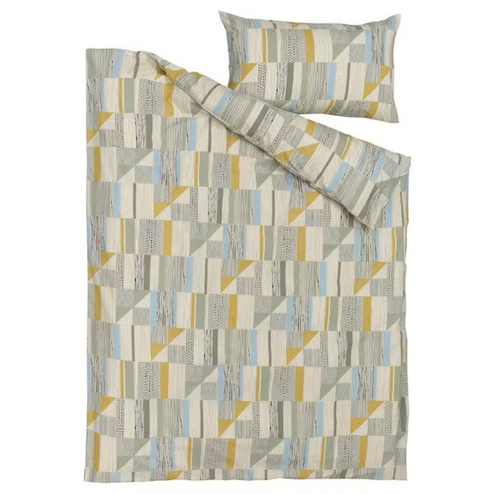 Digital Shoppy IKEA Duvet cover and pillowcase, multicolour150x200/50x80 cm (59x79/20x32 ") 90512124 bedroom design set lightweight online
