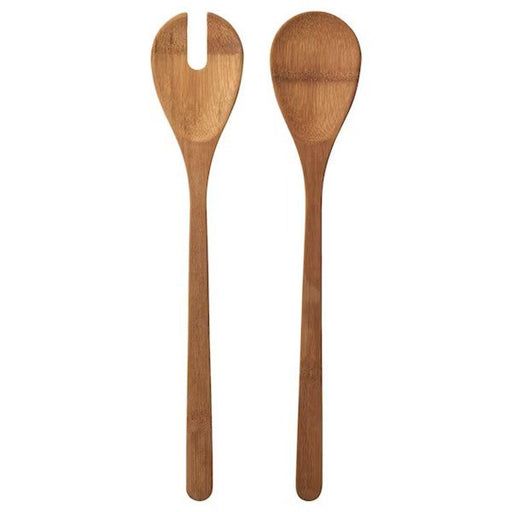 Digital Shoppy IKEA 2-piece salad servers set, bamboo 20481244 online price set wooden serving spoon