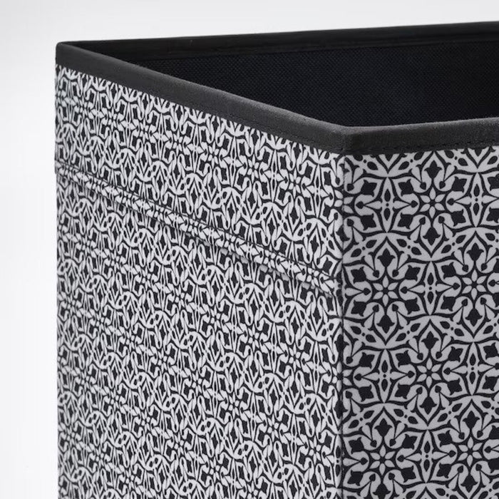 Digital Shoppy IKEA Box, white/black, 33x38x33 cm (13x15x13 ") 10512057 storage price online design for kitchen for clothes, An IKEA box in white and black, with dimensions of 33x38x33 cm. Its durable construction and modern design make it perfect for any room in your home. 