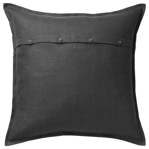 The cushion cover is made of linen, a hardwearing natural material with a slightly irregular texture.-30426558