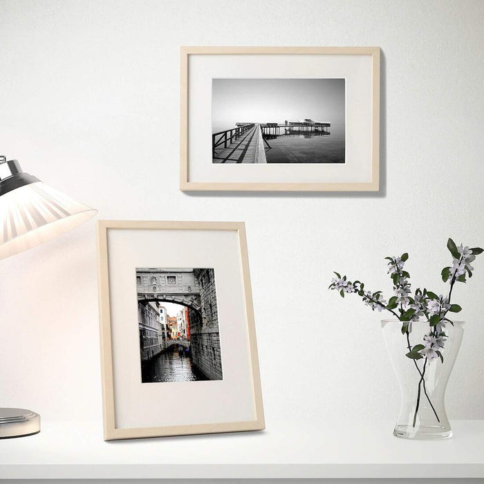 "Modern and minimalist birch effect 21x30cm frame from IKEA 60365775