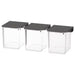 IKEA Container with lid (Pack of 3 )price online storage boxes storage organise digital shoppy storage online box kitchen with lid 60346923 40335911