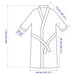 Digital Shoppy IKEA Bath robe, grey, S/M 90391928 bath warm wear online price