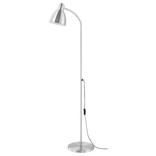  IKEA floor/reading lamp with touch control for easy operation.