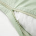 A close-up shot of IKEA's pillowcase in a hidden zipper 70504399 