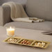 Digital Shoppy IKEA Serving plate, gold-colour, 38x13 cm (15x5 ")  80477140 compartments serve snacks online price
