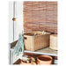 Digital Shoppy IKEA Basket, plastic rattan25x35x20 cm (9 ¾x13 ¾x7 ¾ ") 90513393 decorative basket perfect online price