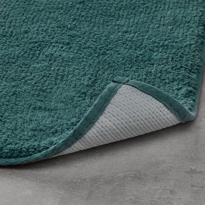 Grey-turqoise bathmat is designed to keep you safe and secure while getting ready in the bathroom 90507995